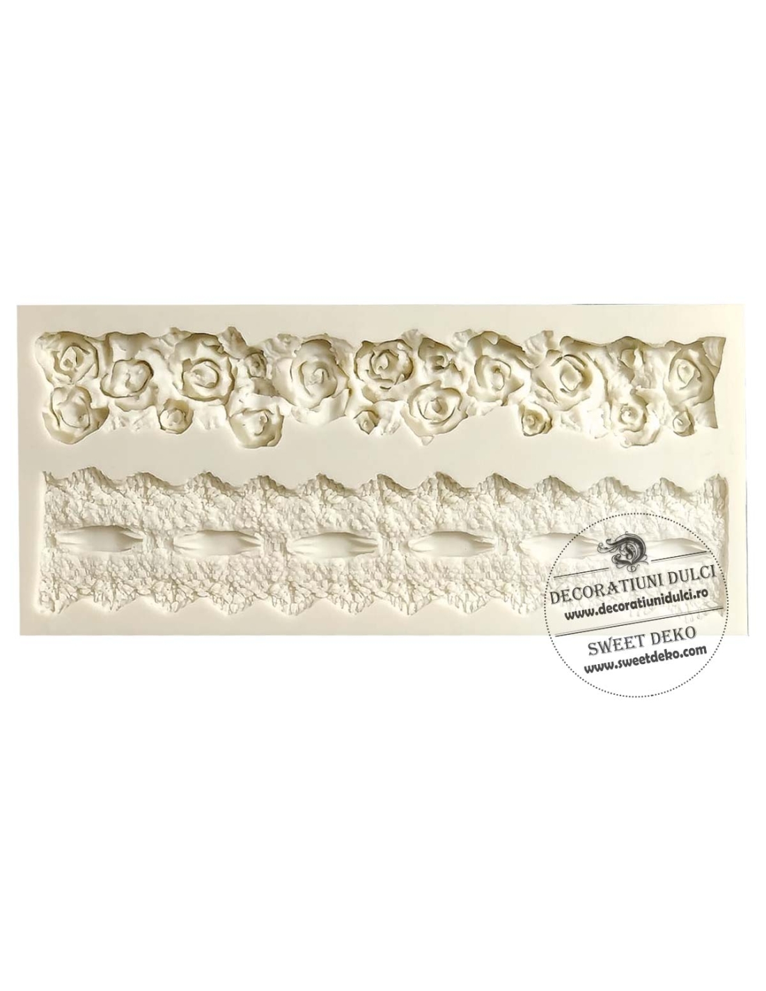 Mulaj margine trandafiri si broderie