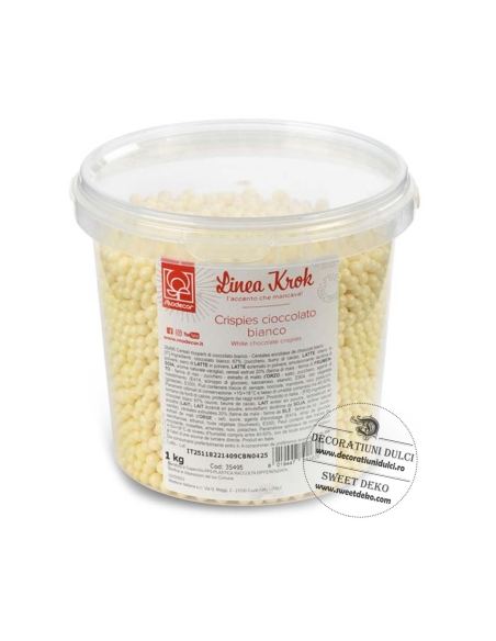 Crispies ciocolata alba MODECOR (1kg.)
