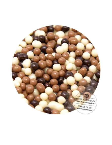 Bombonele crocante din orez expandat | Crunchy Beads Mix Irca  (500g)