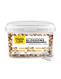 Decoratiuni blossoms duo, ciocolata alba neagra, Callebaut