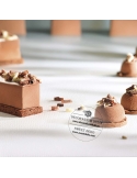 Decoratiuni blossoms duo, ciocolata alba neagra, Callebaut