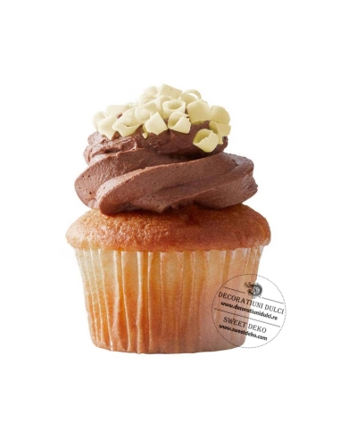 Blossom, bucle din ciocolata alba Callebaut