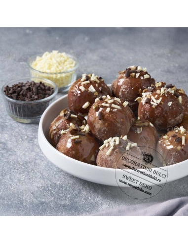 Blossom, bucle din ciocolata alba Callebaut