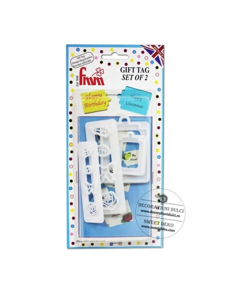 Decupator eticheta cadou | Decoratiuni Dulci