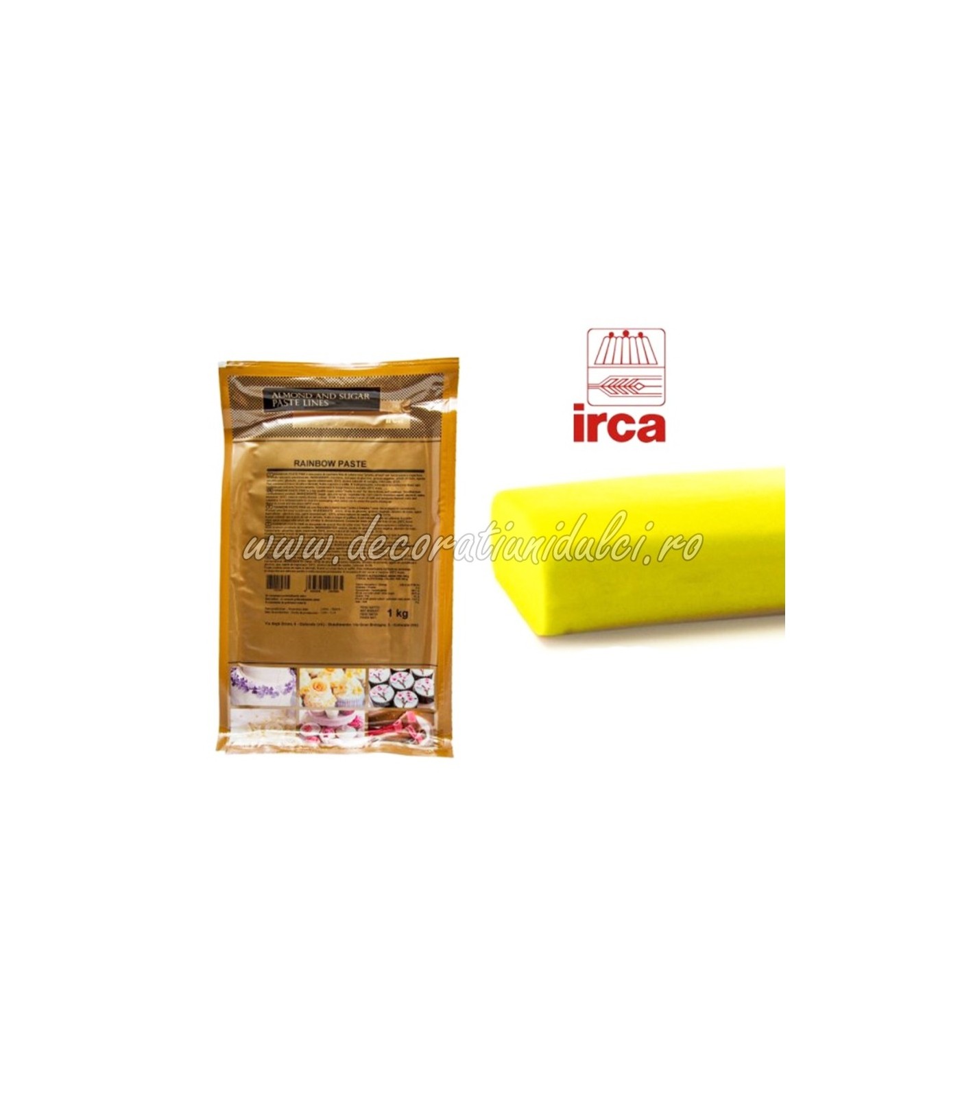 Pasta de zahar Rainbow - IRCA | Decoratiuni Dulci