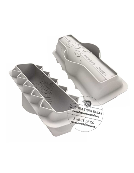 Mulaj pentru rulada "Vine zapada" | Buche Snowfall Silikomart (1150 ml)