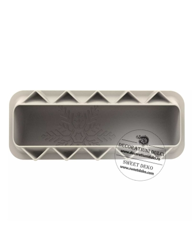 Mulaj pentru rulada "Vine zapada" | Buche Snowfall Silikomart (1150 ml)