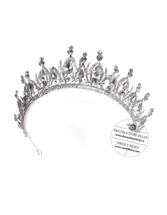 Diadema argintie dubla | Craiasa