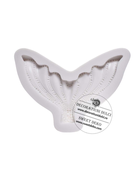 Mulaj coada de sirena cu decor margelute