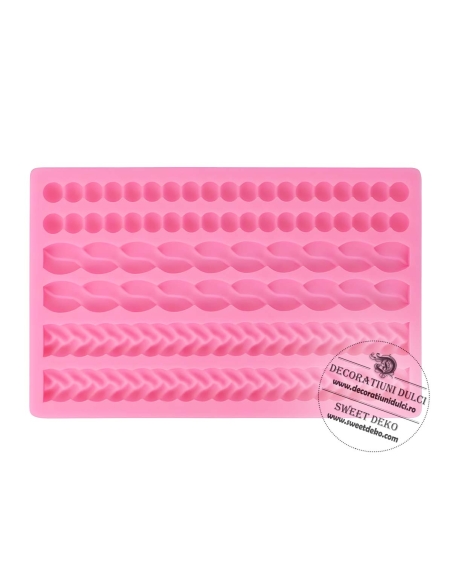 Mulaj sirag impletituri si perle | Decoratiuni Dulci