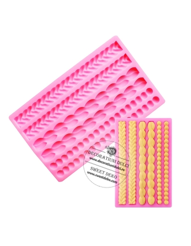 Mulaj sirag impletituri si perle | Decoratiuni Dulci