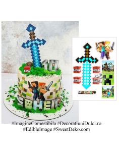 Imagine comestibila Aventura Minecraft 2