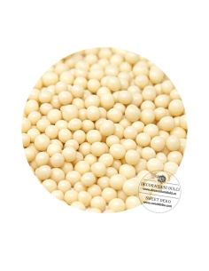 Perle crocante din orez expandat | Crunchy Beads White Irca  (500g)