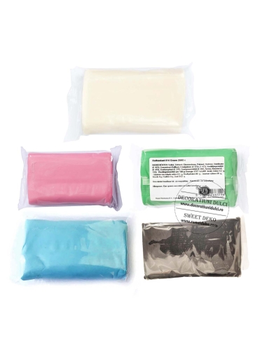 Pasta de zahar (fondant de acoperire)| Rolfondant Royal Stessma 250g.