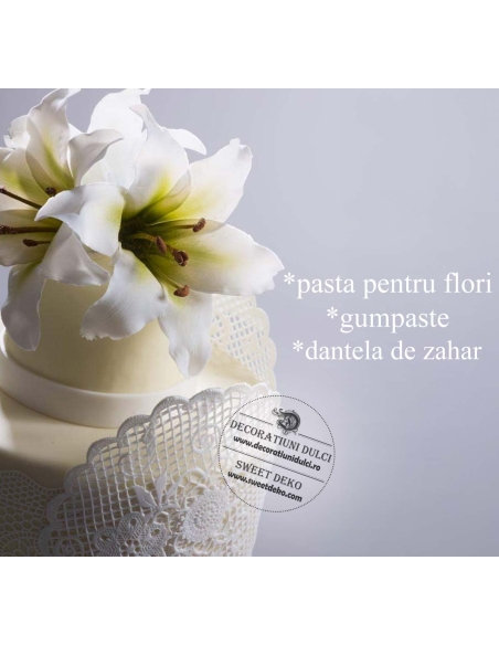 Pasta pentru flori, Daisy LaPed | Decoratiuni Dulci