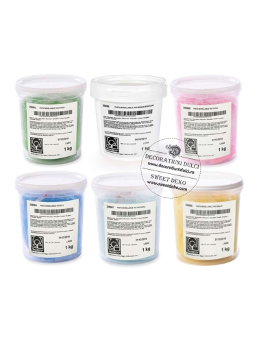 Pasta de modelaj alba, modelling paste Modecor 1 kg