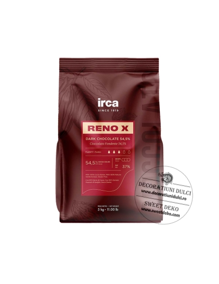 Ciocolata veritabila Reno X Fondente 54.5% | 5kg.