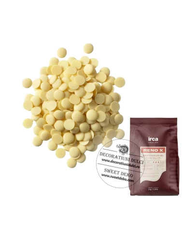 Ciocolata veritabila Reno X Bianco IRCA|1kg