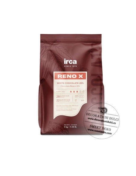 Ciocolata alba veritabila Reno X Bianco |5kg