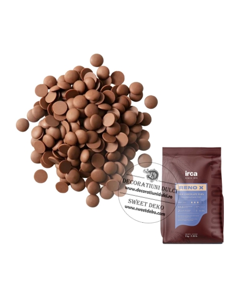 Ciocolata cu lapte Reno X Latte 33.6% |1kg.