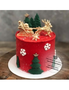 Mulaj Mos Craciun cu sanie 2