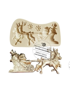 Mulaj Mos Craciun cu sanie