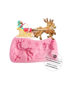 Mulaj Mos Craciun cu sanie