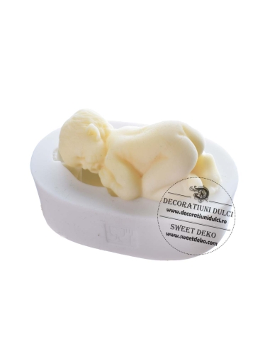 Bebelus dormind pe burta | Decoratiuni Dulci