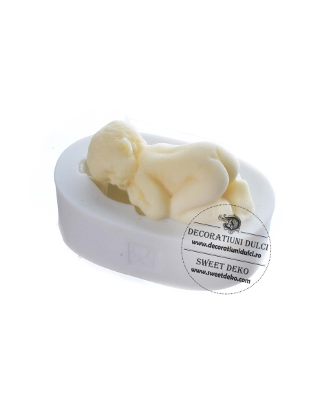 Bebelus dormind pe burta | Decoratiuni Dulci