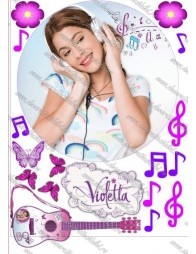Imagine comestibila Violetta