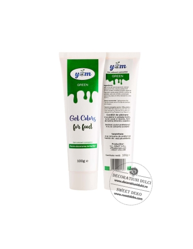 Colorant gel YAM Verde 100g