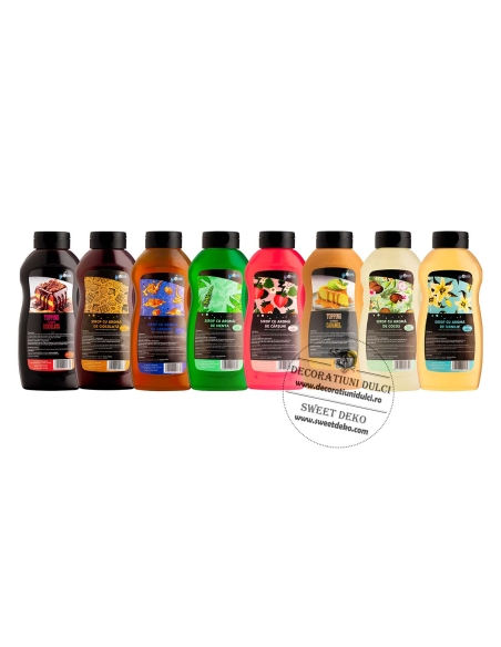 Sirop pentru blaturi cu aroma de capsune | YAM 1L.