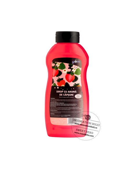 Sirop pentru blaturi cu aroma de capsune | YAM 1L.