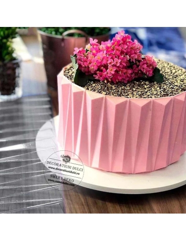 Forma decor lateral, bordura tort forme geometrice