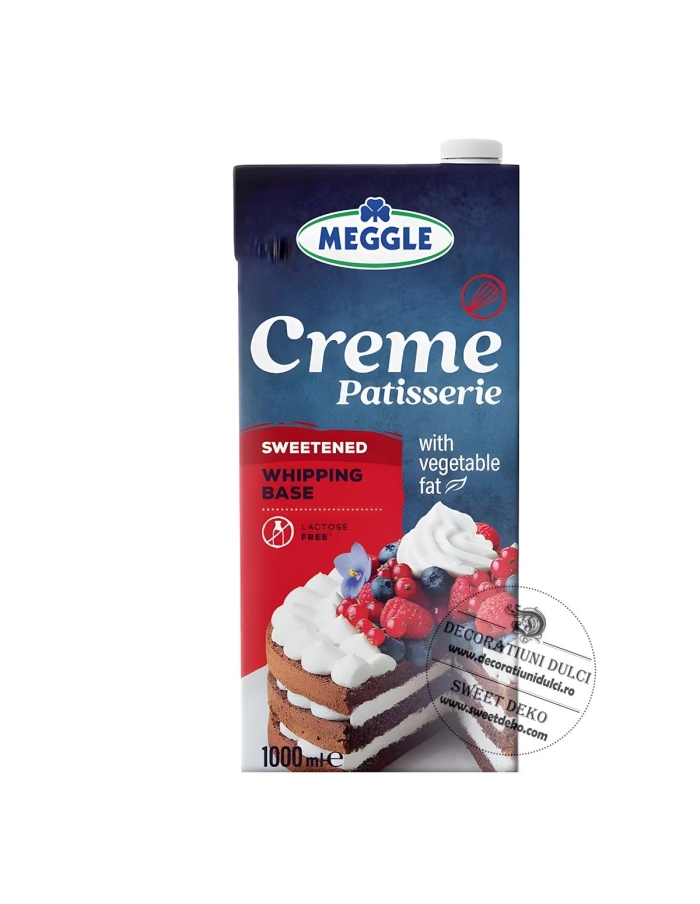 Crema vegetala de patiserie Meggle 1L
