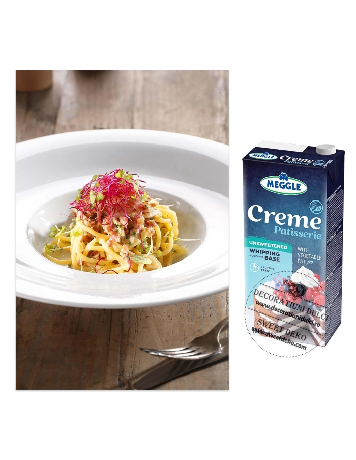 Crema vegetala FARA ZAHAR Meggle 1L.