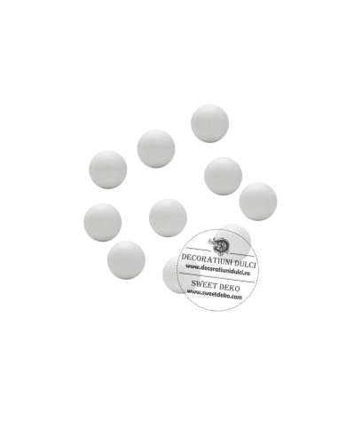 Sfere din polistiren 3 cm diametrul (10buc/set)