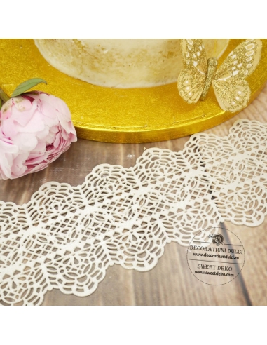 EXP: 09.01.2026 Mix dantela din zahar 140g, i78 Silikomart