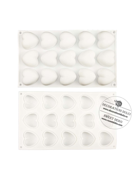 Mulaj silicon inimi mici monoportii | Decoratiuni Dulci