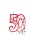 Lumanare aniversara, pentru tort 50 ani