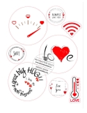 Love Notes | Imagine comestibila Bento Cake