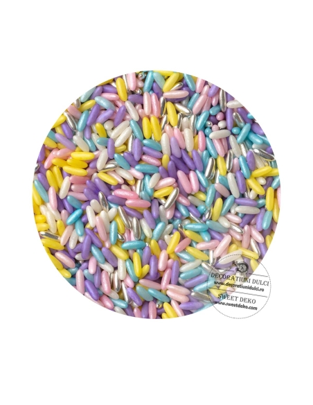 Bombonele orez mix pastel mix (100g.)