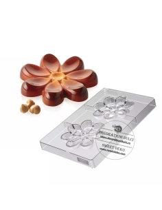 Tableta pentru ciocolata floare | Aurora T Tritan CH 049 Silikomart