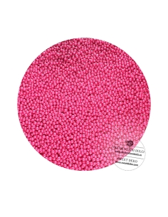 Perlute din zahar, 3mm Hot Pink | 100g.