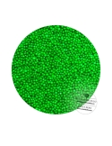 Bombonele 3mm din zahar verde inchis (100g)