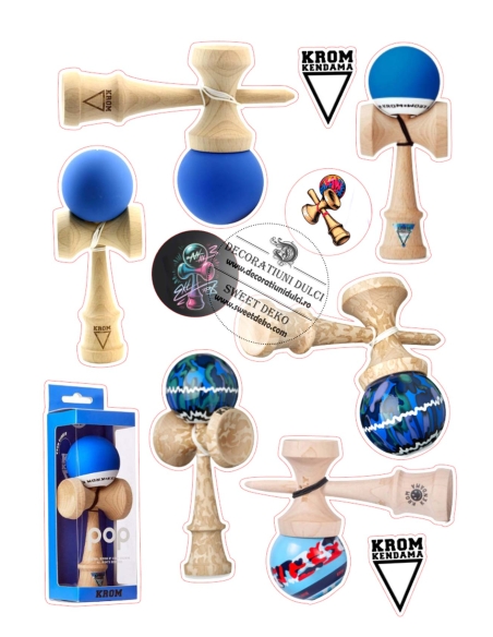 Imagine pentru decor tort | Blue Kendama