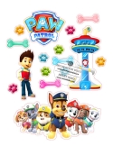 Imagine comestibila Paw Patrol colaj personaje