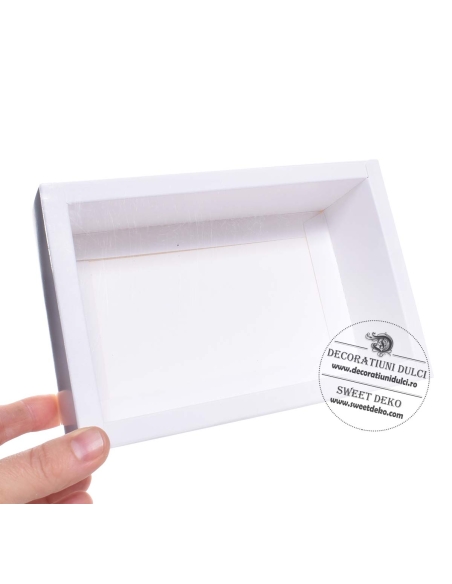 Cutie dreptunghiulara cu capac culisant 25cmx15cm