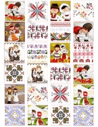 Imagini comestibile model folcloric