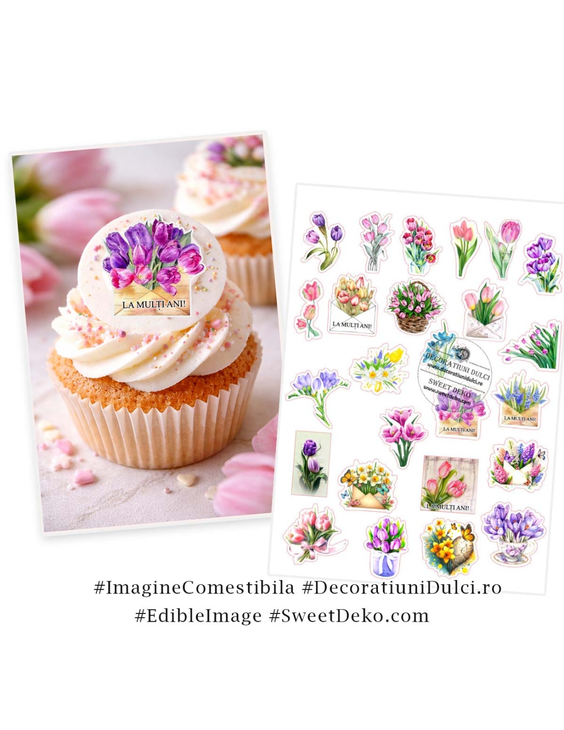 Imagine pentru deserturi | aranjamente cu flori